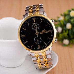 Orlando Stainless steel chain men's wrist watch 