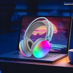 B30 Wireless Headphones with LED Lights – Bluetooth Over-Ear Headset
