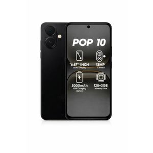 Tecno POP10 6.67" 3GB RAM / 128GB ROM Android 15- Black