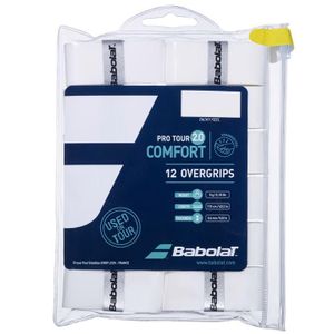 Babolat Pro Tour 2.0 Overgrip X12 - White
