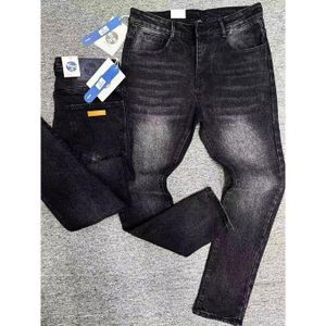 2 in 1 Men’s Washed Black Aand Grey Denim Jeans – Premium Slim Fit Casual Trouser