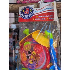 Music Set / Funny Music Toy (Includes Shake the Bell, Whistle, and Drum Series)