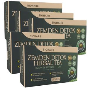 Bioherbs Zemden Detox Herbal Tea - Kidney Support Tea Pack of 5