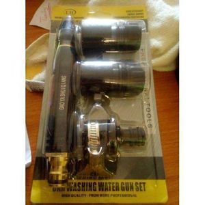Toy  MULTIFUNCTIONAL WASHING WATER GUN SPRAY COPPER PLATED NIPPLE HIGH PRESSURE