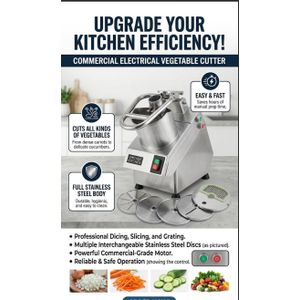 New Addition COMMERCIAL ELECTRIC VEGETABLE CUTTING MACHINE 