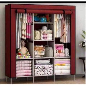 3 face Portable Fabric Wardrobe