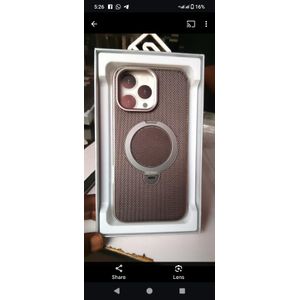 Kstdesign Magnetic Ring Case For iPhone 16 Pro Max