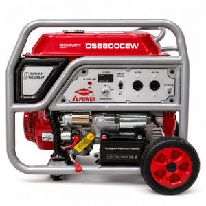 Discovery Discovery-DS6800CEW 6.8KVA Petrol Generator with Electric Start, AVR & Wheel Kit