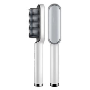 Quality Original Electric Hair Straightener Hot Comb-White 