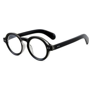 ONIBENZ Versa-Vision Adaptive Photochromic & Anti-Blue Light Unisex Computer Glasses - Round Black