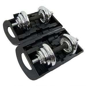 15kg Adjustable Chrome Dumbbell With Case