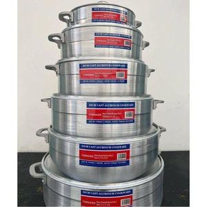 Alluminium Die Cast Premium Quality Pot Set>> 6 pots __ size, 20cm, 24cm,26cm, ,30cm,34cm,36cm