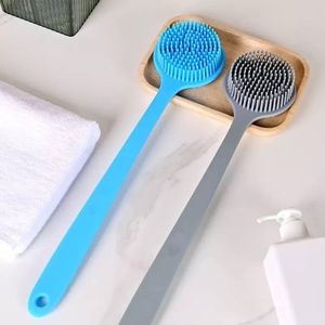 Silicone Long Sponge Brush For Back And Full Body 