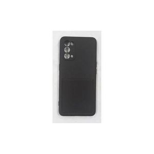 Oppo Reno 5 Silicon Protective Back Cover Case -black