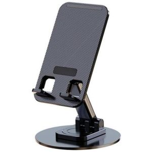 Rotatable Cell Phone Stand Adjustable Folding Cell Phone Stand for Desk, Home Office Mobile Stand, Desktop Phone Holder, Compatible with iPhone & Smart Phones