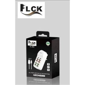 Flick 8-Port USB, 2-Port Type C Charger Station 125W Multiple USB Charging Station (10 IN 1 USB HUB)
