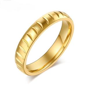 Unisex Non-Tarnish Stainless Steel Wedding Band