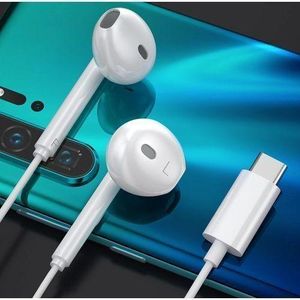 Fit Type Pattern Wired Type C Headphones Earbuds For Android Type C Enabled Earphones EARPIECE Headset EarPód For Samsung Redmi Etc