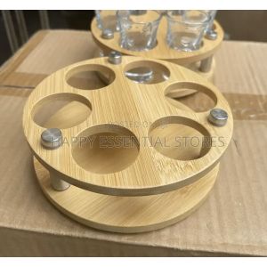 Round 6 HoleTequila Rack Without Glass