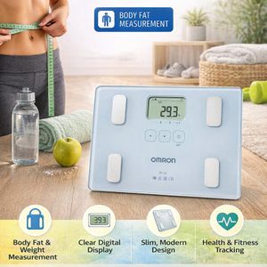 Omron BF212 Body Composition Monitor – Digital BMI,Body Fat & Weight Scale
