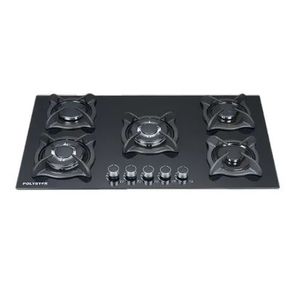 Polystar 7mm Thick Tempered Glass 5 Built-In Hob  Gas Cooker