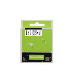 Dymo  D1 45013 12mm X 7M Label Tape- Black On White