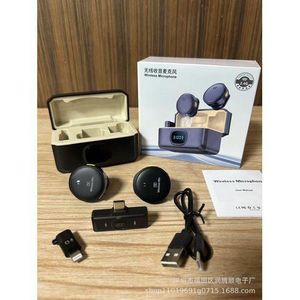 3 iN 1 Wireless Lavalier Microphone – 2.4G Clip-On Mic With IPhone, Android And Type-c