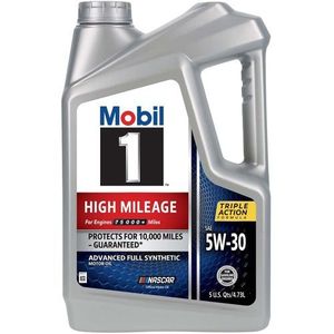 Mobil 1 Tripple Action High Mileage Full Synthetic 5W-30, 5 Quart