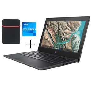 Hp CHROMEBOOK 11 G8 Education Edition Intel celeron 4GB RAM -32GB Storage 11.6-inch  Webcam Chrome OS+ LAPTOP POUCH