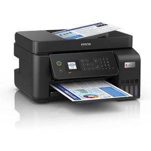 Epson EcoTank L5290 Office ink tank printer A4 colour 4 in 1 printer with ADF, Wi Fi and Smart Panel Connectivity and LCD screen