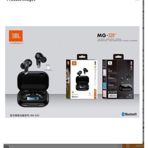 Jbl MG-S20 wireless earbuds Harman