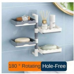 ROTATING 4 LAYER WALL MOUNTED  SOAPBOX RACK 