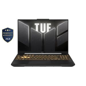 Asus  TUF Gaming Laptop F16-Intel Core 7 240H-16GB Ram-1TB SSD-NV GeForce RTX 4050 6GB-16 Inches-WUXGA(1920 x 1200)-WIN11 Home-Mecha Grey-With Perfect Warranty-FX607VU
