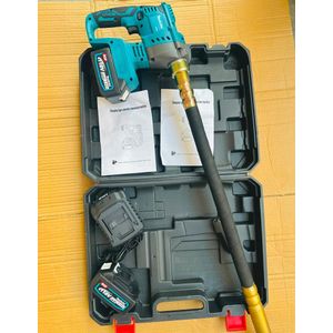 Makita Cordless Concrete Vibrator Kit - 118V Battery Poker Vibrator with 2 Batteries & Charger