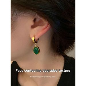 Emerald necklace earrings bracelet