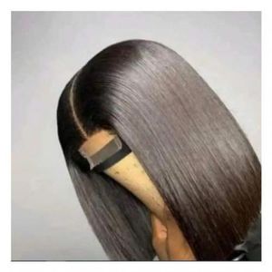 Bob Cut Straight Hair Wig 3 Bundles
