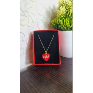 Non Tarnish Stainless Steel Necklace Without Case(009)