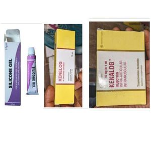 Set Of Silicone Gel + Kenalog Ointment + Kenalog I For Scars And Keloid 