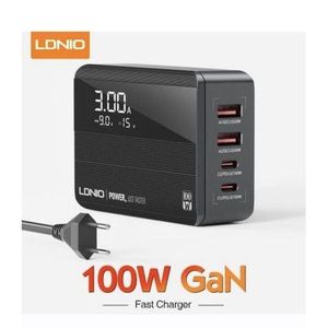 LDNIO 100W GaN Super Fast Charger A4809C