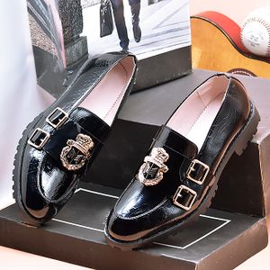 NEW V Barge DESIGNER SHOE BLACK