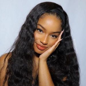 Silk Body Wave Wig With Headband