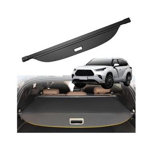 Retractable Cargo Cover Compatible with Toyota Highlander 2008-2013 Rear