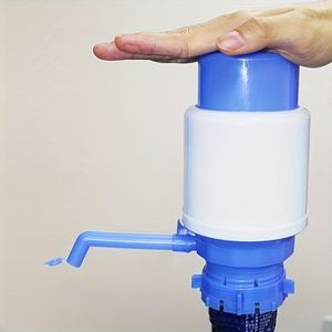 Manual Water Bottle Pump Dispenser Portable Hand Press Drinking Water Pump for 5 Gallon Bottle Home Office School