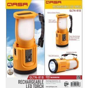 Led  Solar Rechargeable  Torch & Lantern (QLTN-81B)