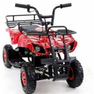 Quality Kids Quad Bike ATV – 4-Wheel Ride-On Toy with Front & Rear Cargo Rack