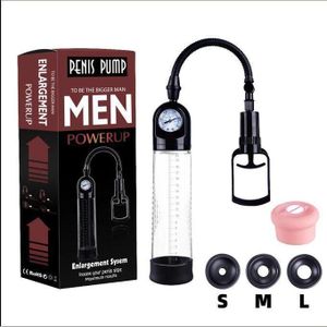 CRAVE THE HOT PENIS PUMP ENLARGEMENT MANUAL PENIS SEX TOY ENLARGER - Manual Penis Pump Male Masturbator Enhancement Sex Toys Vacuum Pump for Long, Thickness and Firm Penis