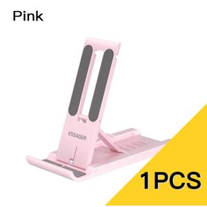 ESSAGER Universal Desktop Mobile Phone Holder Stand Foldable Desk Bracket and Portable Stand for IPhone IPad and Xiaomi Smartphones