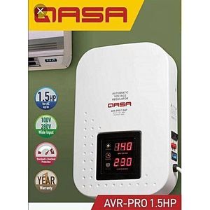 Qasa 1.5hp Automatic Voltage Stabilizer (Wall) AVR-PRO 1.5HP