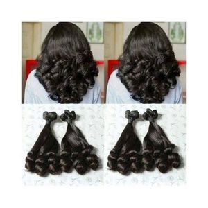 High Quality-Curly--300g-Virgin-Hair-4-6Bundles