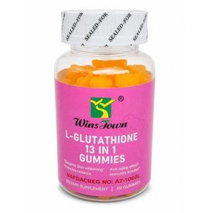 Wins Town L-Glutathione 13-in-1 Gummies – 60 Gummies - Dietary Supplement